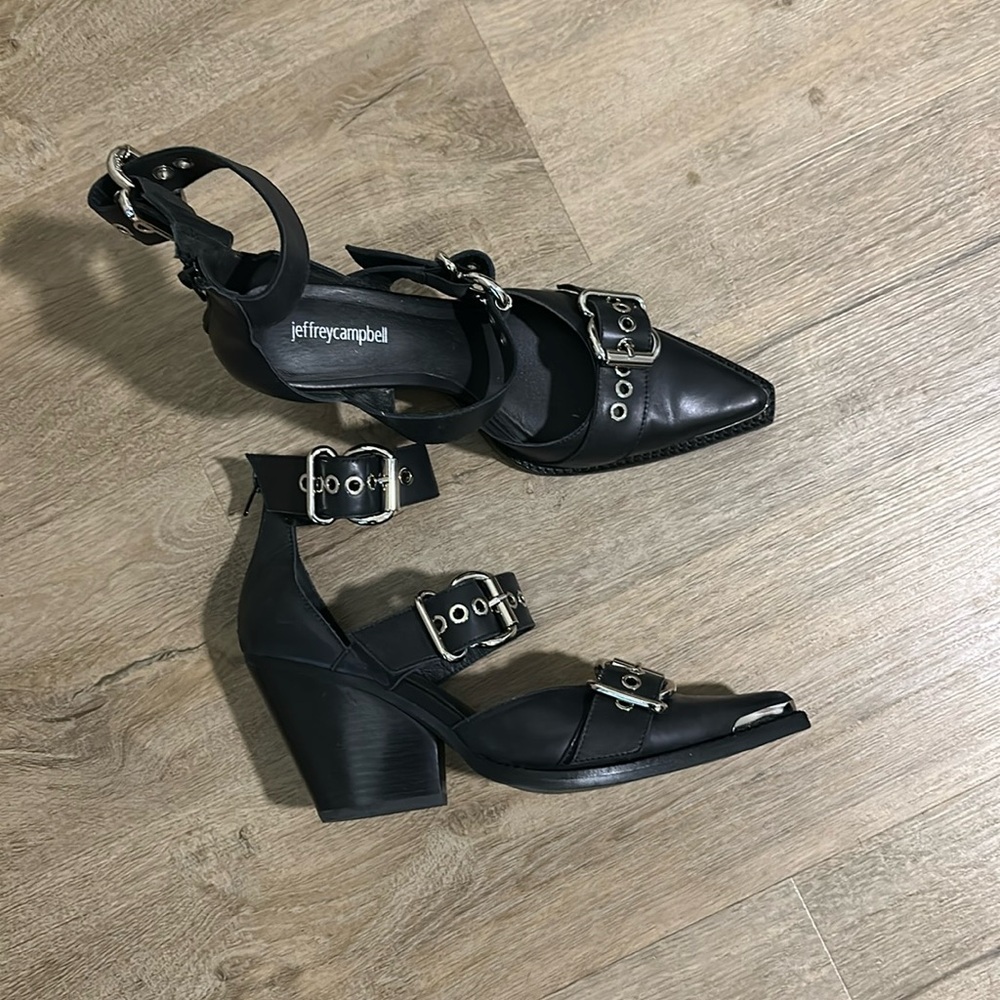 Jeffrey Campbell heel boot